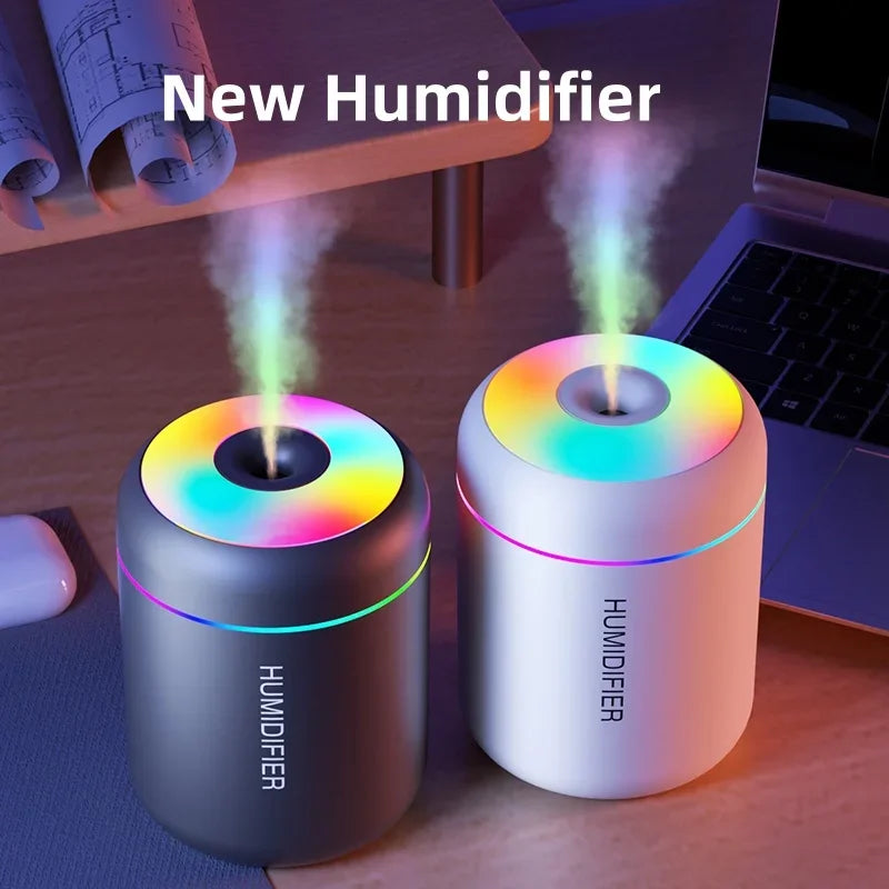 Mini Air Humidifier & Aroma Diffuser