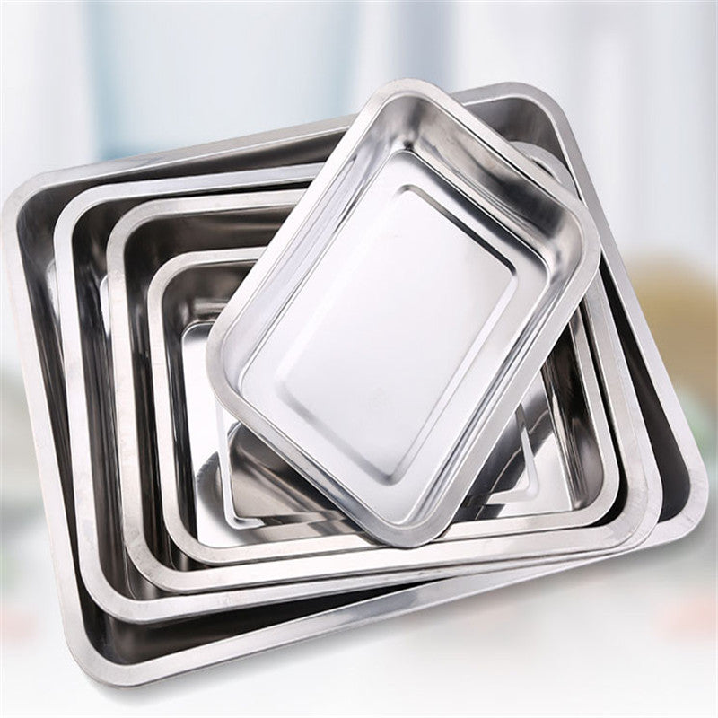 Stainless Steel Serving Trays