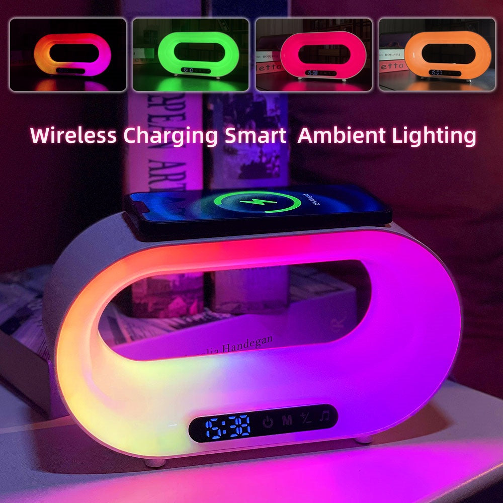 Smart RGB Night Lamp with Bluetooth Speaker