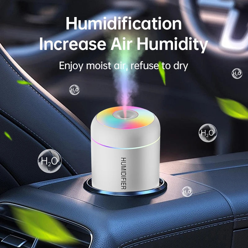 Mini Air Humidifier & Aroma Diffuser