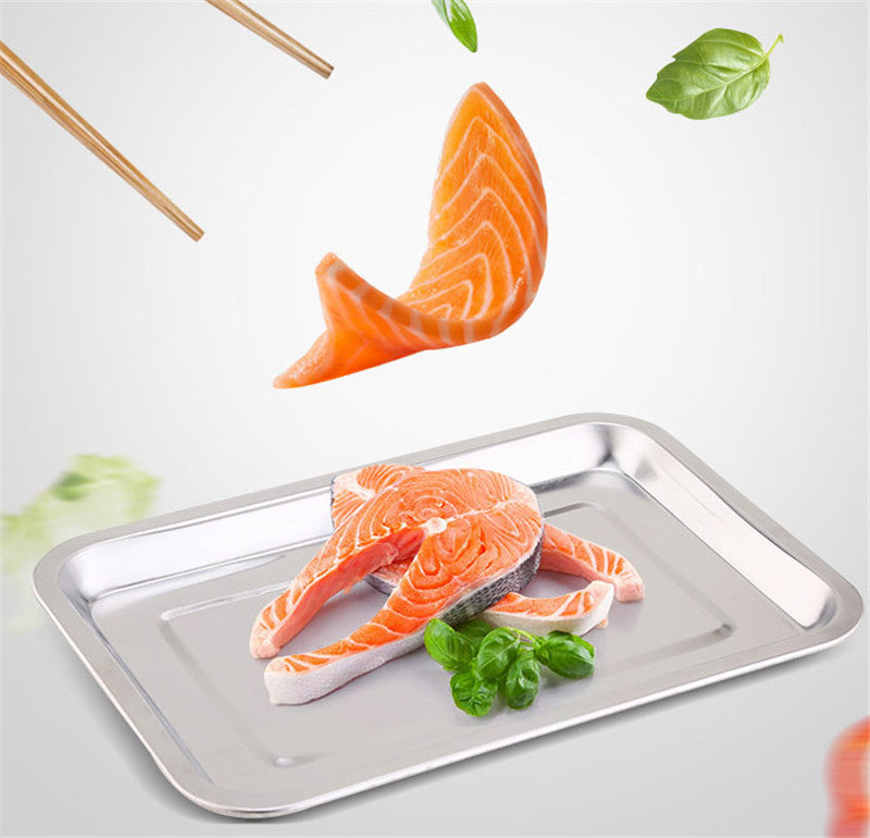 Stainless Steel Serving Trays