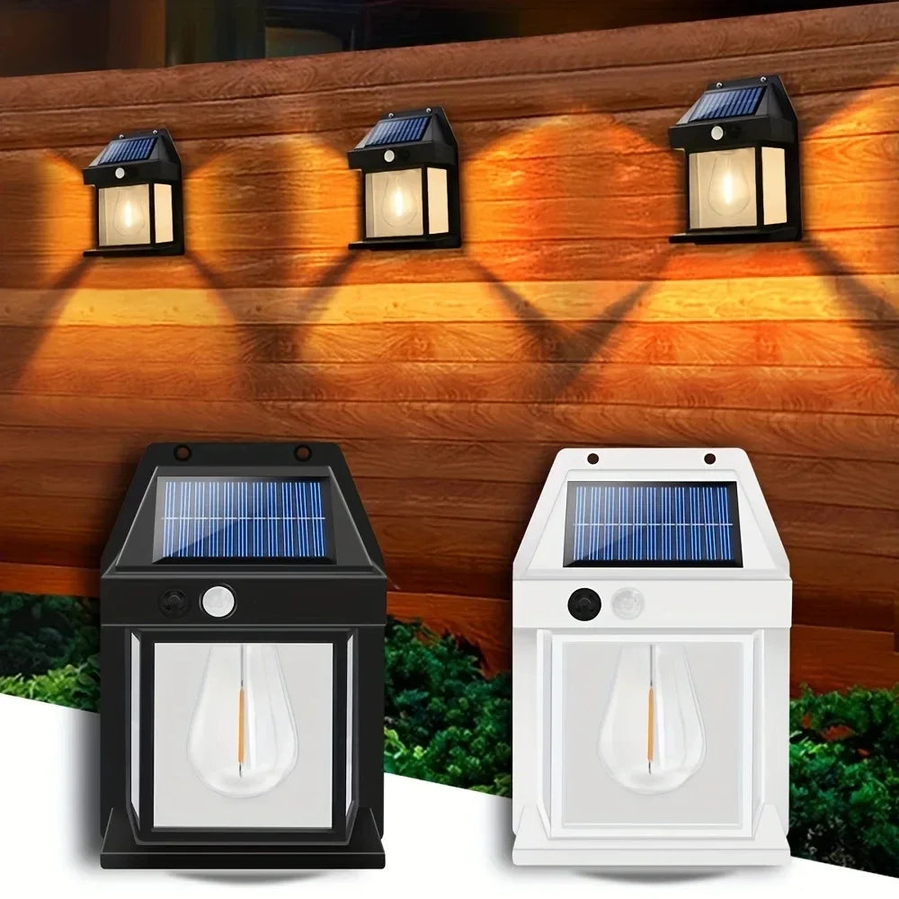 Solar LED Garden Wall Light