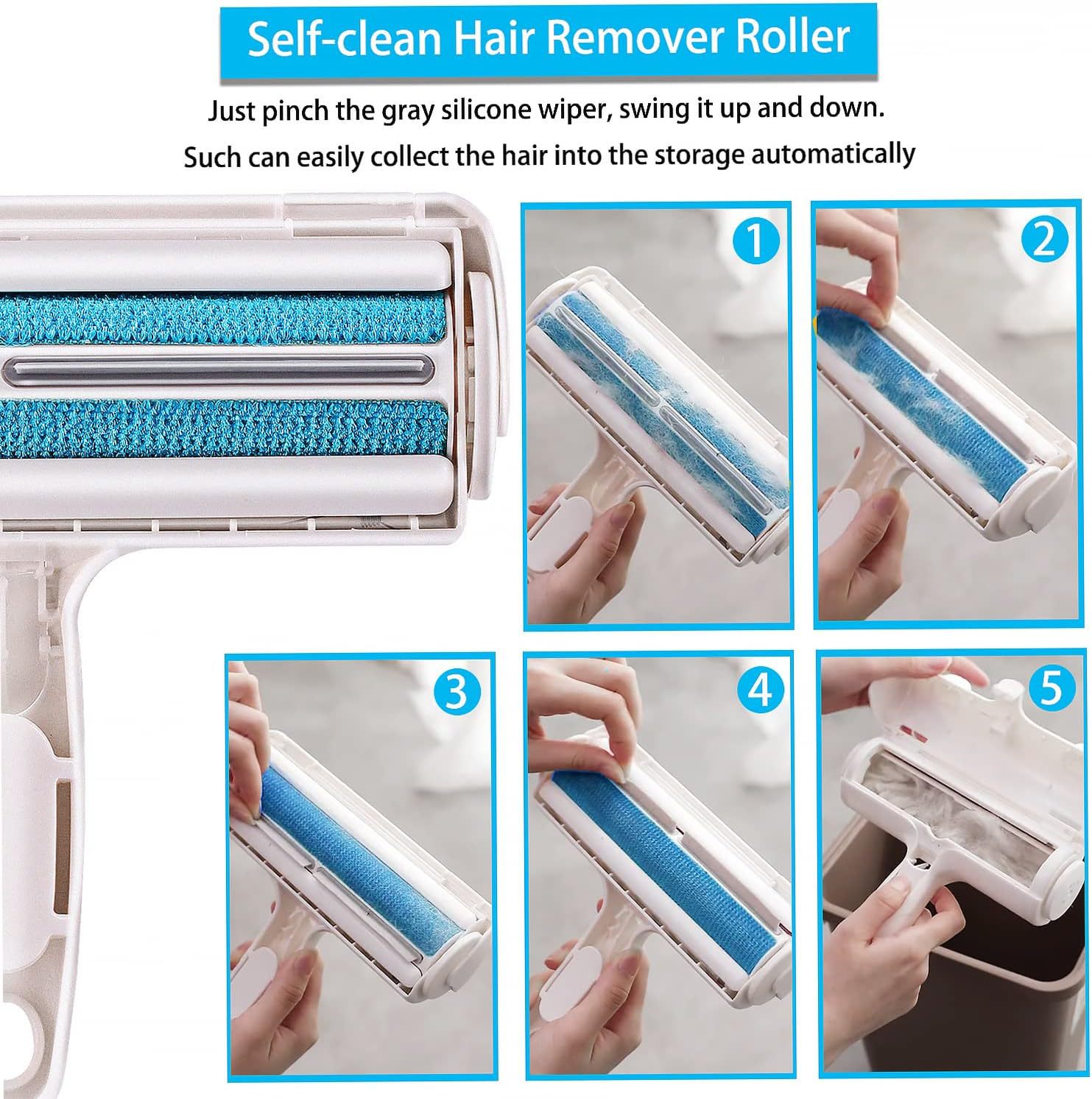 CleanRoll Pro Pet Hair Remover